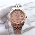 (EW) Swiss Rolex Datejust II Cal.3255 Watch 2 Tone Rose Gold Rolex DJ 41 mm